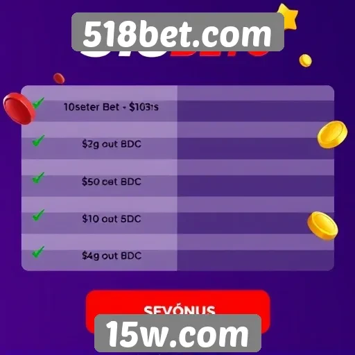 Como funciona o sistema de bônus em 518bet.com