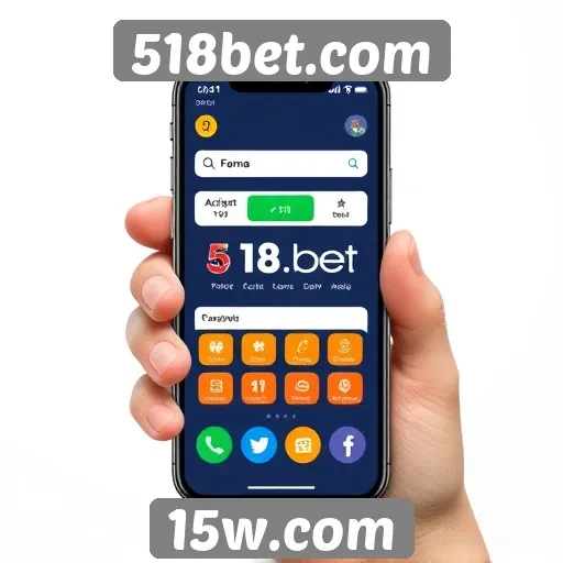 Experiência do usuário no 518bet.com em dispositivos móveis