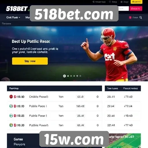 Revisão da experiência do usuário no 518bet.com
